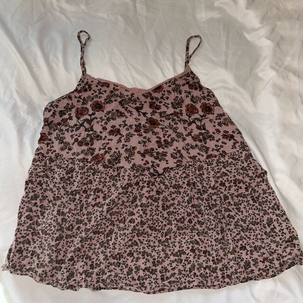 Maurice’s Pinkish/Purple Flower Tank